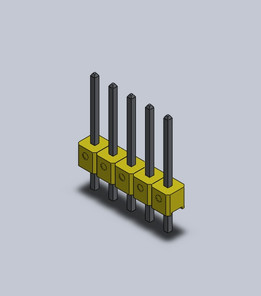 pin_header_2.54 SIL_5 pines