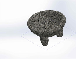 MOLCAJETE CON PIEDRA