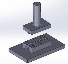 Troquel de un paso Probeta D638 tipo IV