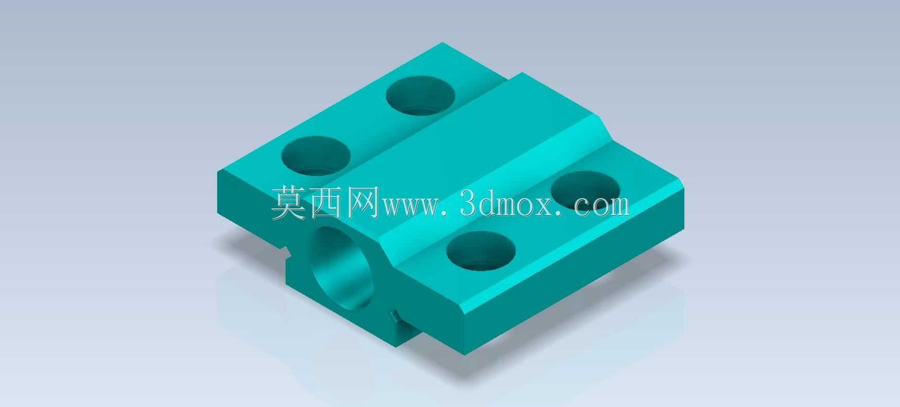 Studycadcam 3D CAD练习287/Holder/Autodesk Inventor Pro