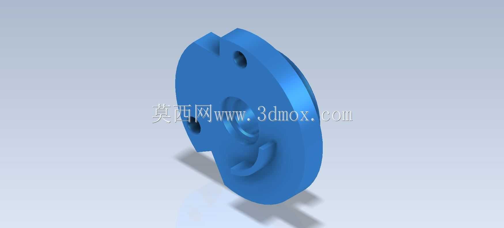 Studycadcam 3D CAD练习279滑轮/Autodesk Inventor Pro