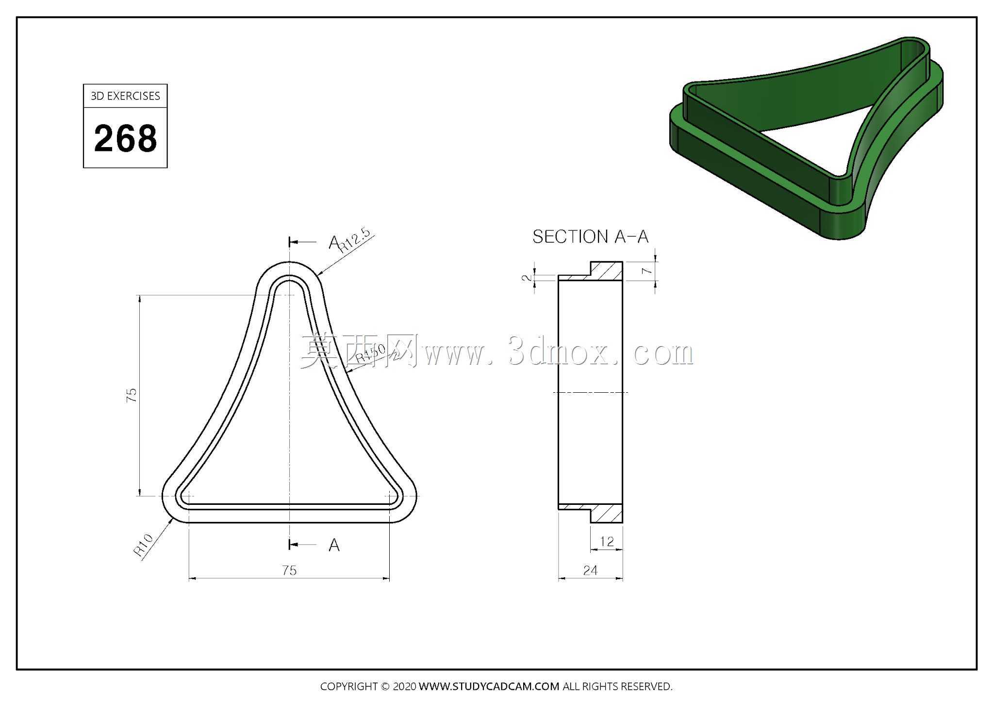 Studycadcam 3D CAD��ϰ268/Autodesk Inventor Pro