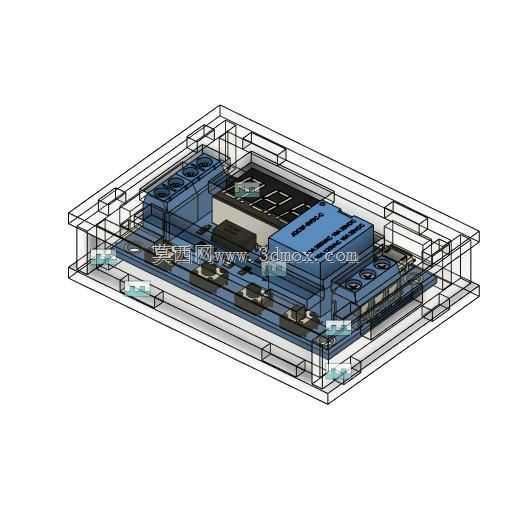 Carcasa-M��dulo Relevador�ɱ��0.1s a 999m