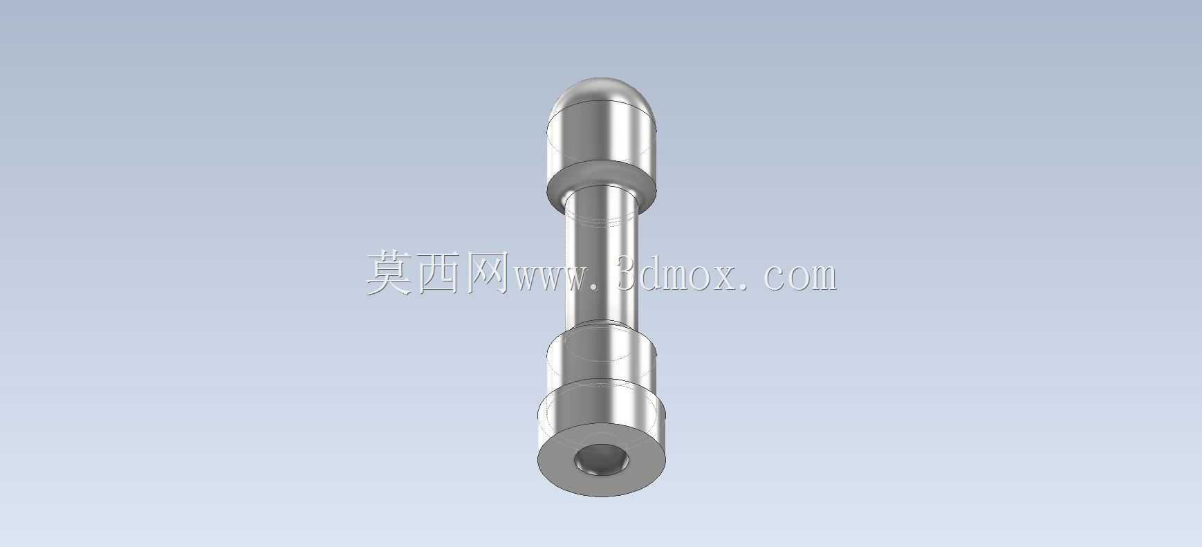 Studycadcam 3D CAD练习235/气门挺杆Autodesk Inventor Pro