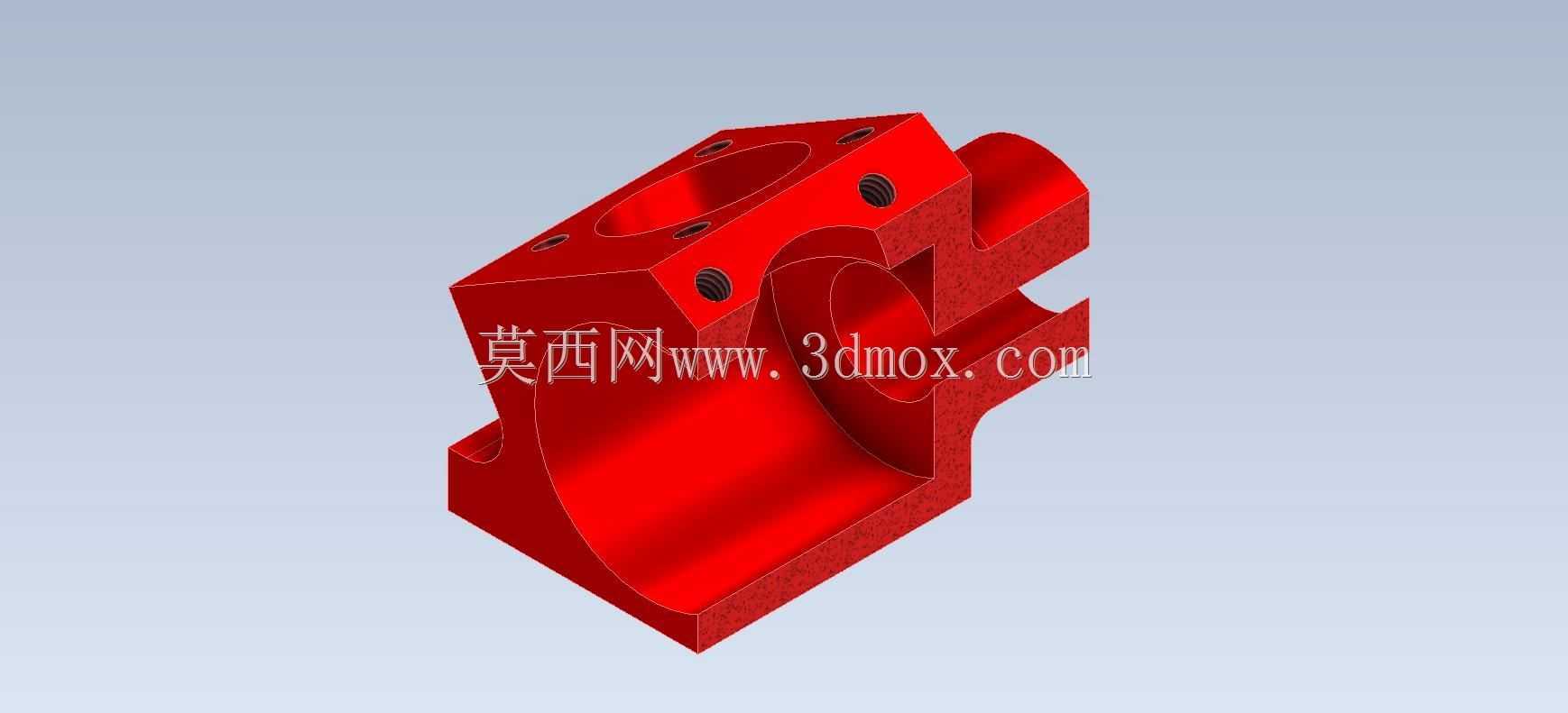 Studycadcam 3D CAD练习230/迷你曲轴箱Autodesk Inventor Pro