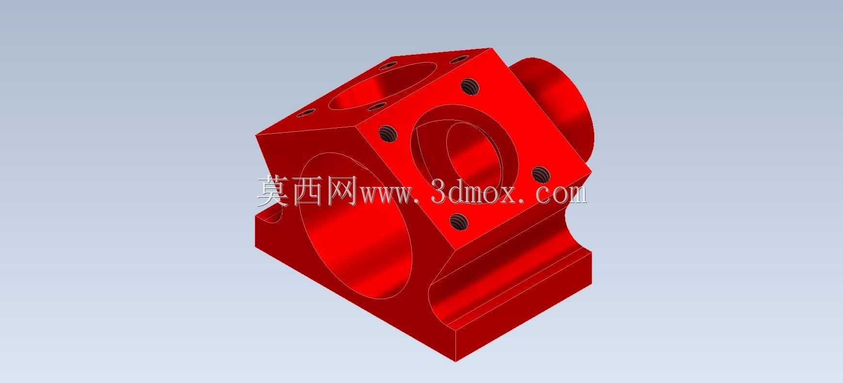 Studycadcam 3D CAD练习230/迷你曲轴箱Autodesk Inventor Pro