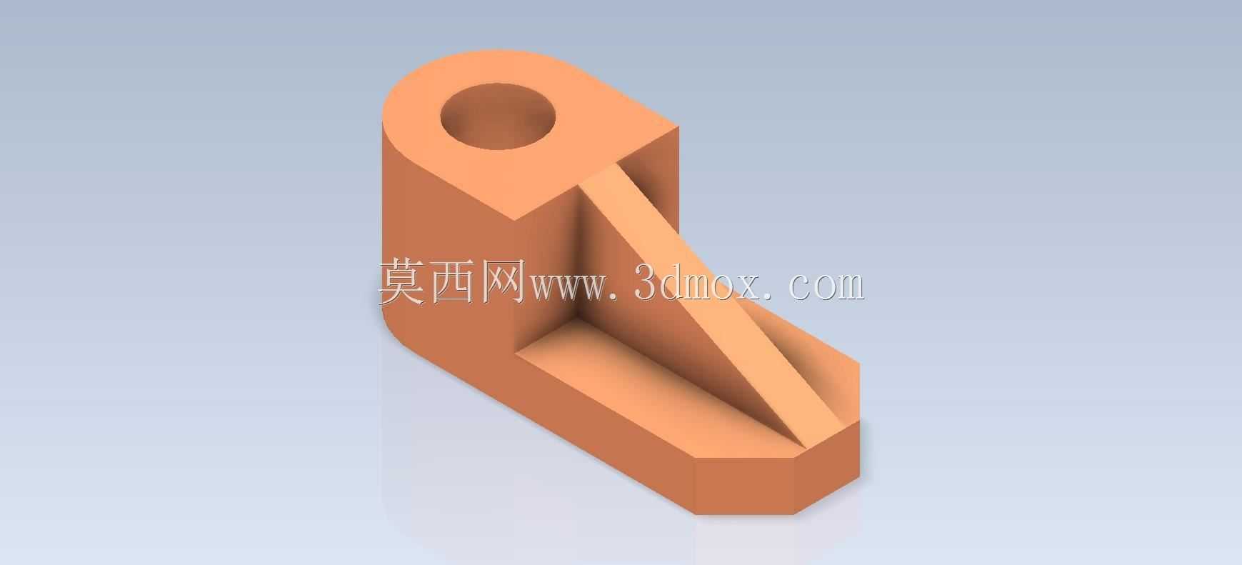 Studycadcam 3D CAD练习225/fixture block Autodesk Inventor Pro