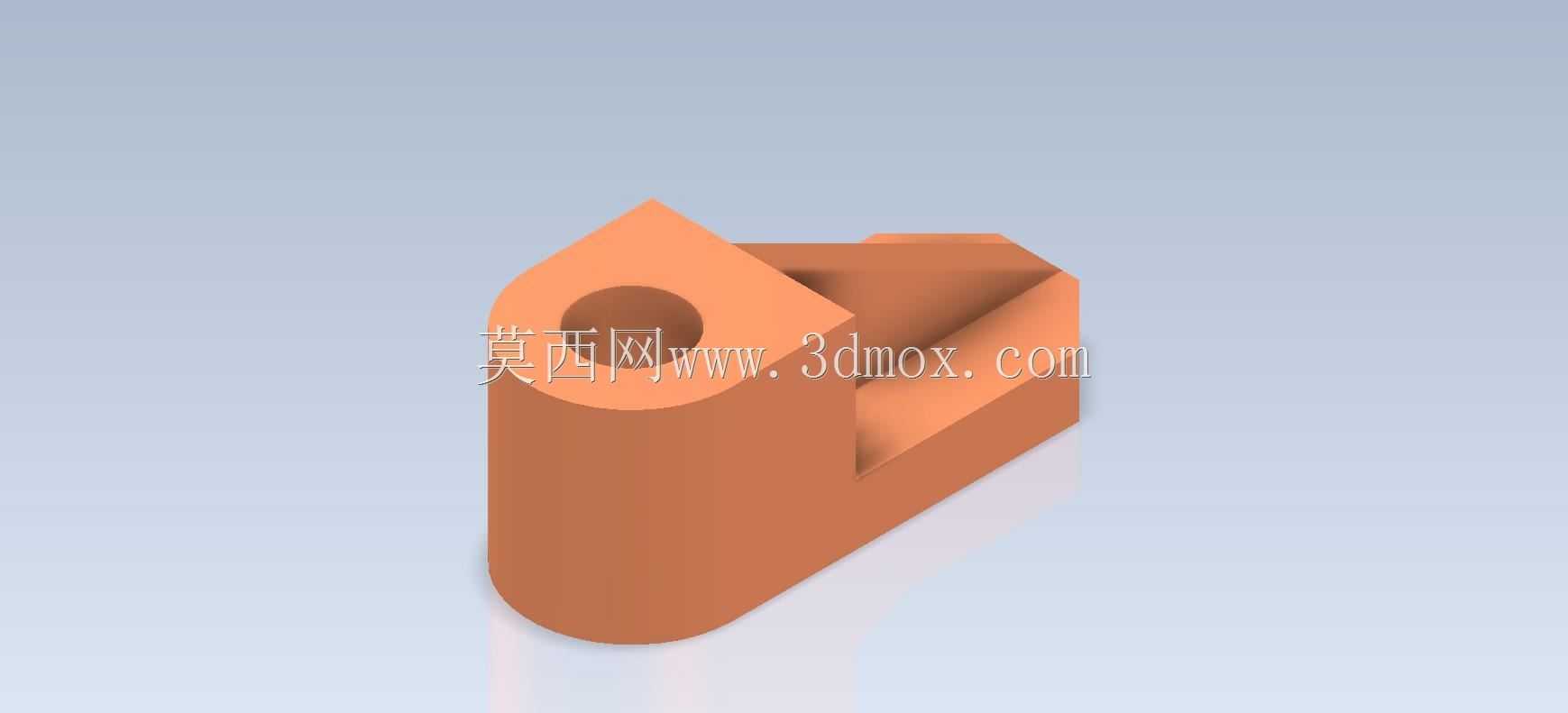 Studycadcam 3D CAD练习225/fixture block Autodesk Inventor Pro