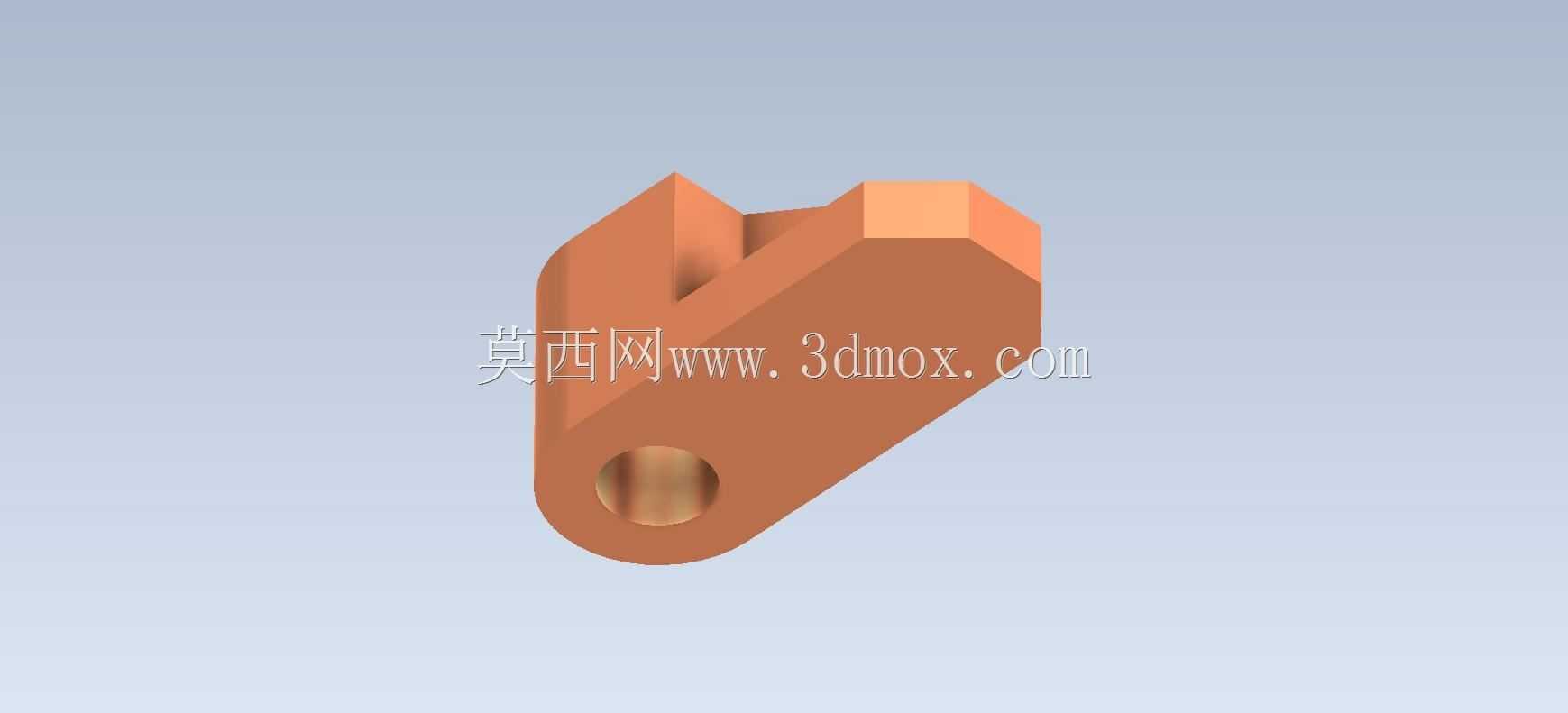 Studycadcam 3D CAD练习225/fixture block Autodesk Inventor Pro