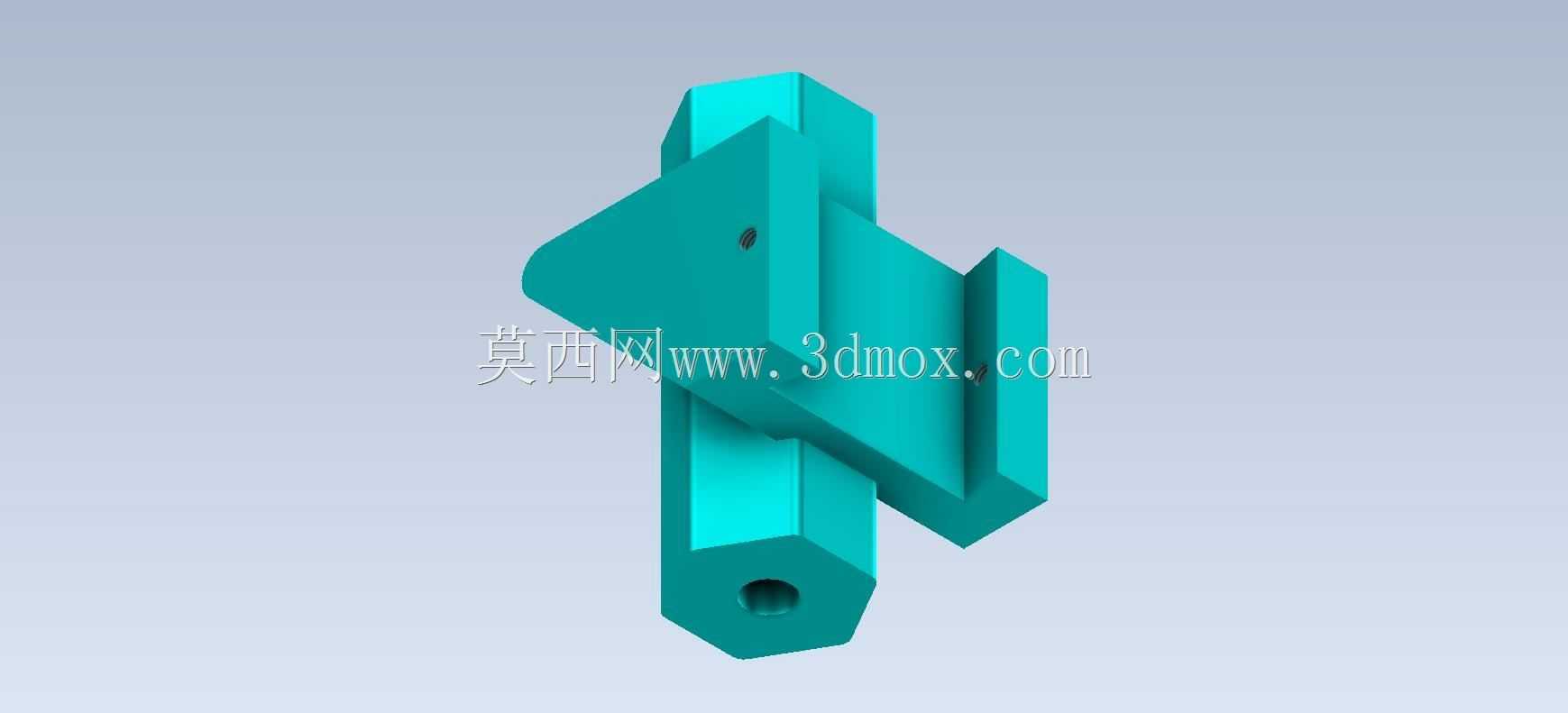 Studycadcam 3D CAD练习224/dovetail stop guide Autodesk Inventor Pro