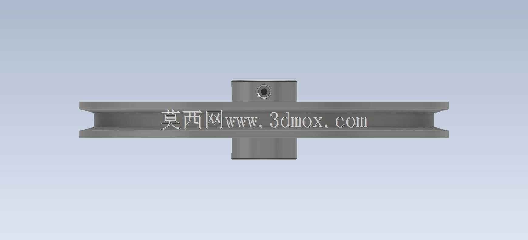 Studycadcam 3D CAD练习219/滑轮Autodesk Inventor Pro