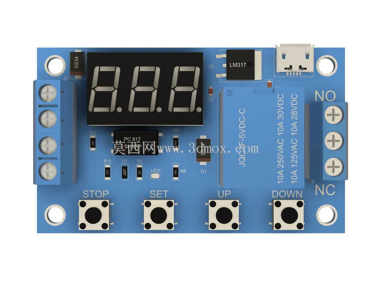 模释放器可编程0.1 Seg a 999分钟