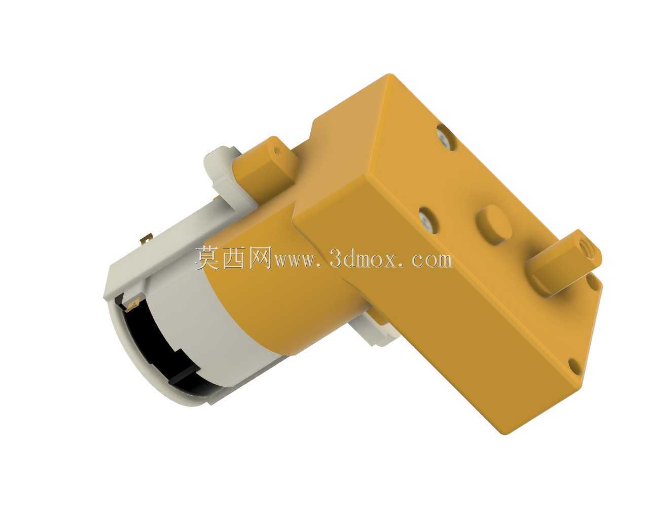 电机减速器3V 6V Escuadra L con Eje de Metal