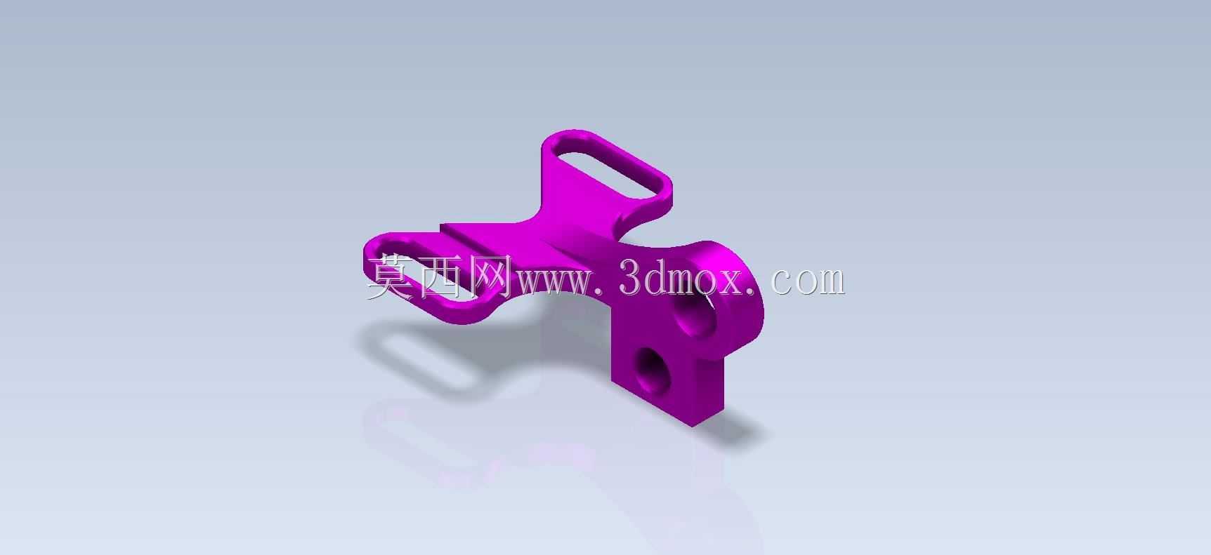 Studycadcam 3D CAD练习214/锚定支架Autodesk Inventor Pro