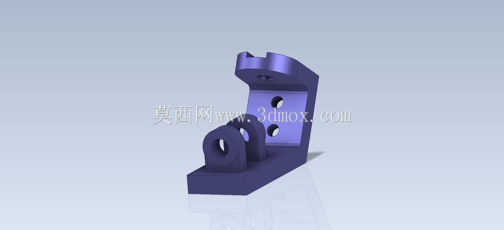 Studycadcam 3D CAD练习204/控制支架Autodesk Inventor Pro