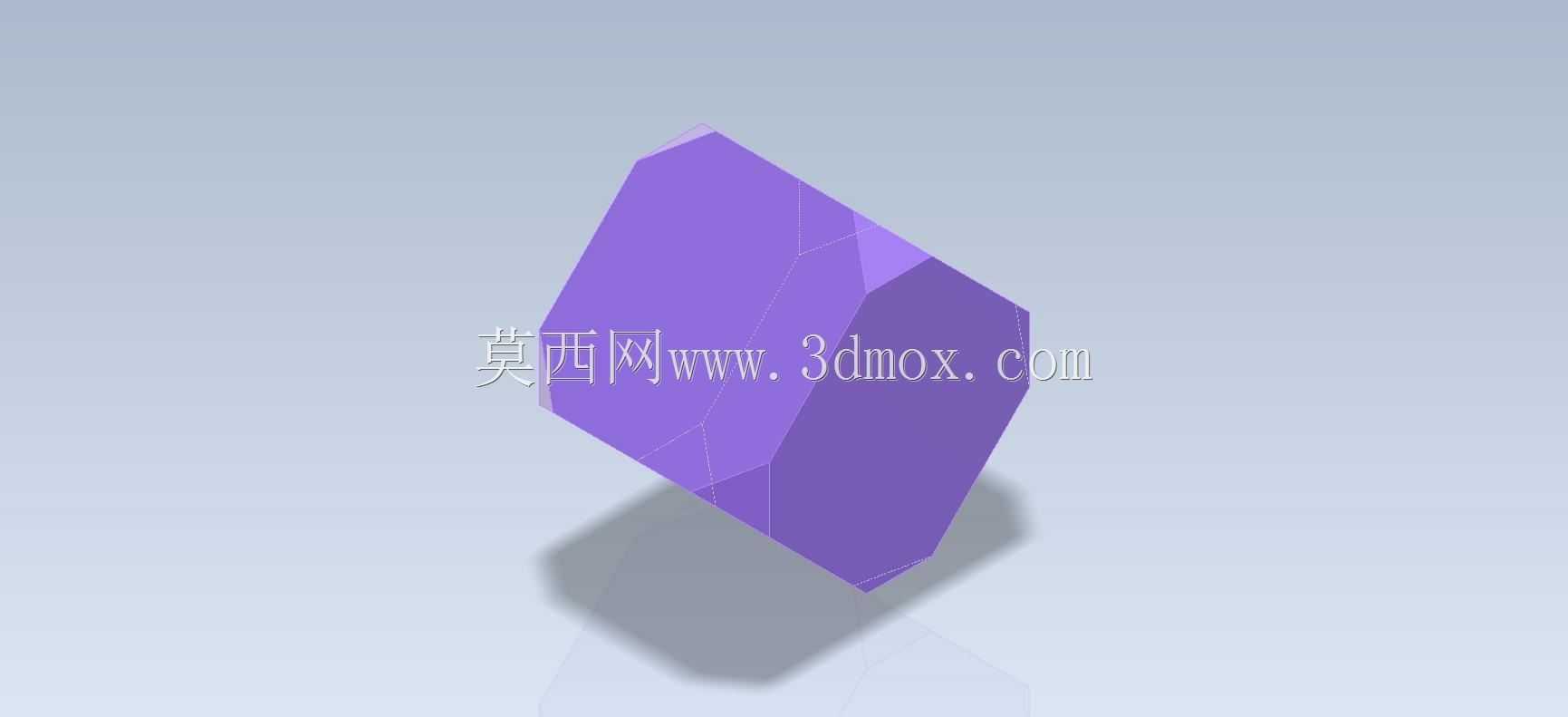 Studycadcam 3D CAD练习201/多面体Autodesk Inventor Pro