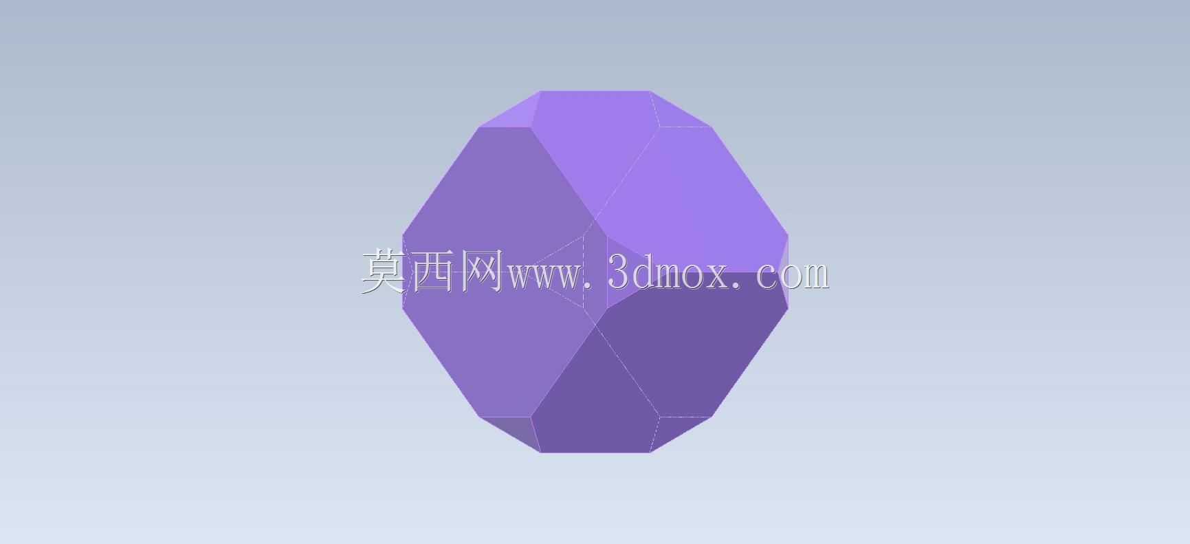 Studycadcam 3D CAD练习201/多面体Autodesk Inventor Pro