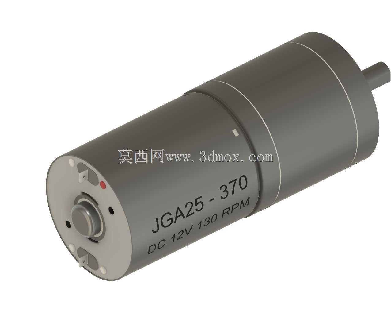 电机减速器Jga25-370 12V 130RPM