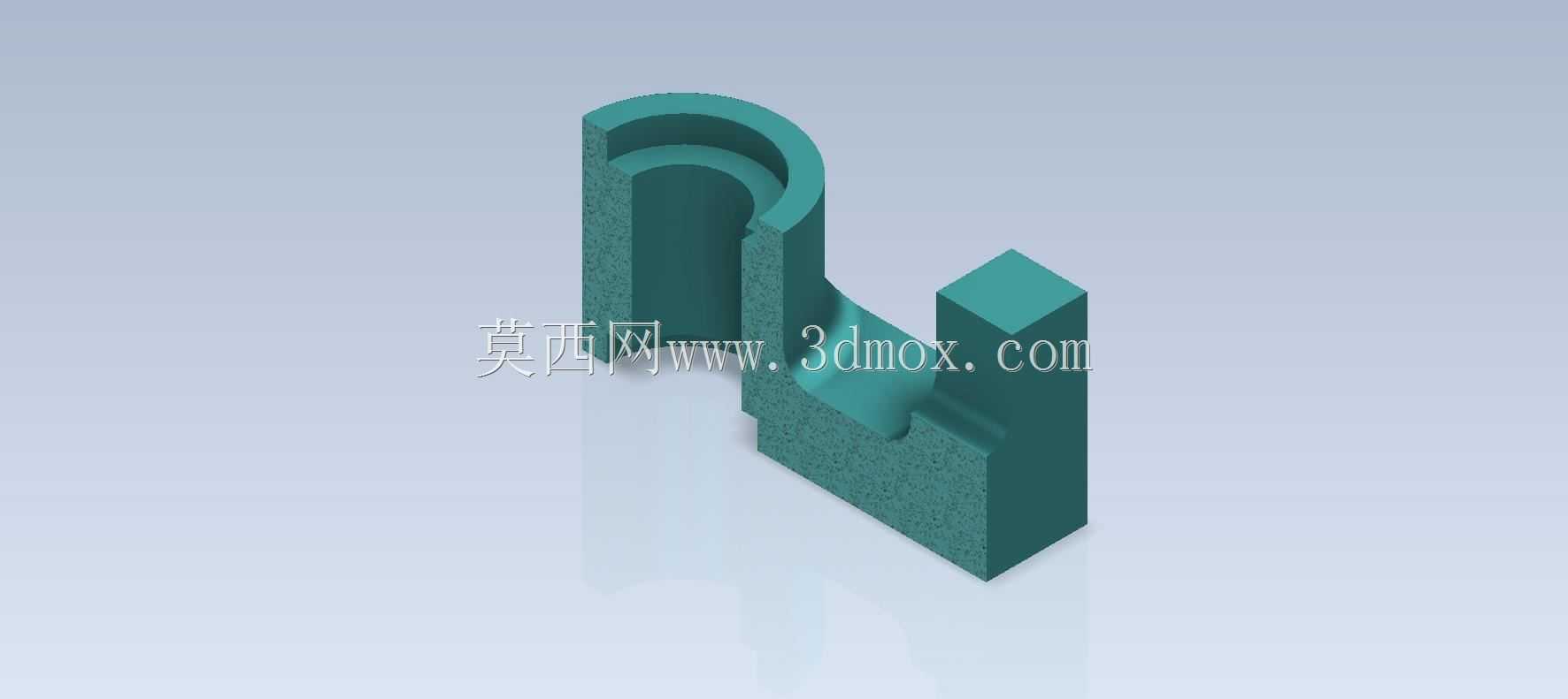 Studycadcam 3D CAD练习186/杆支架Autodesk Inventor Pro