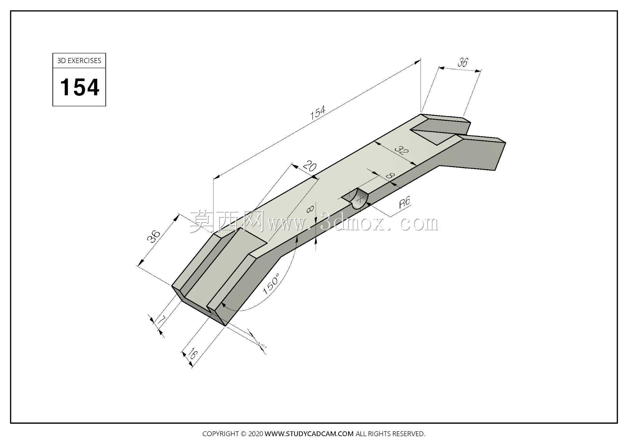 Studycadcam 3D CAD��ϰ154 Autodesk Inventor Pro