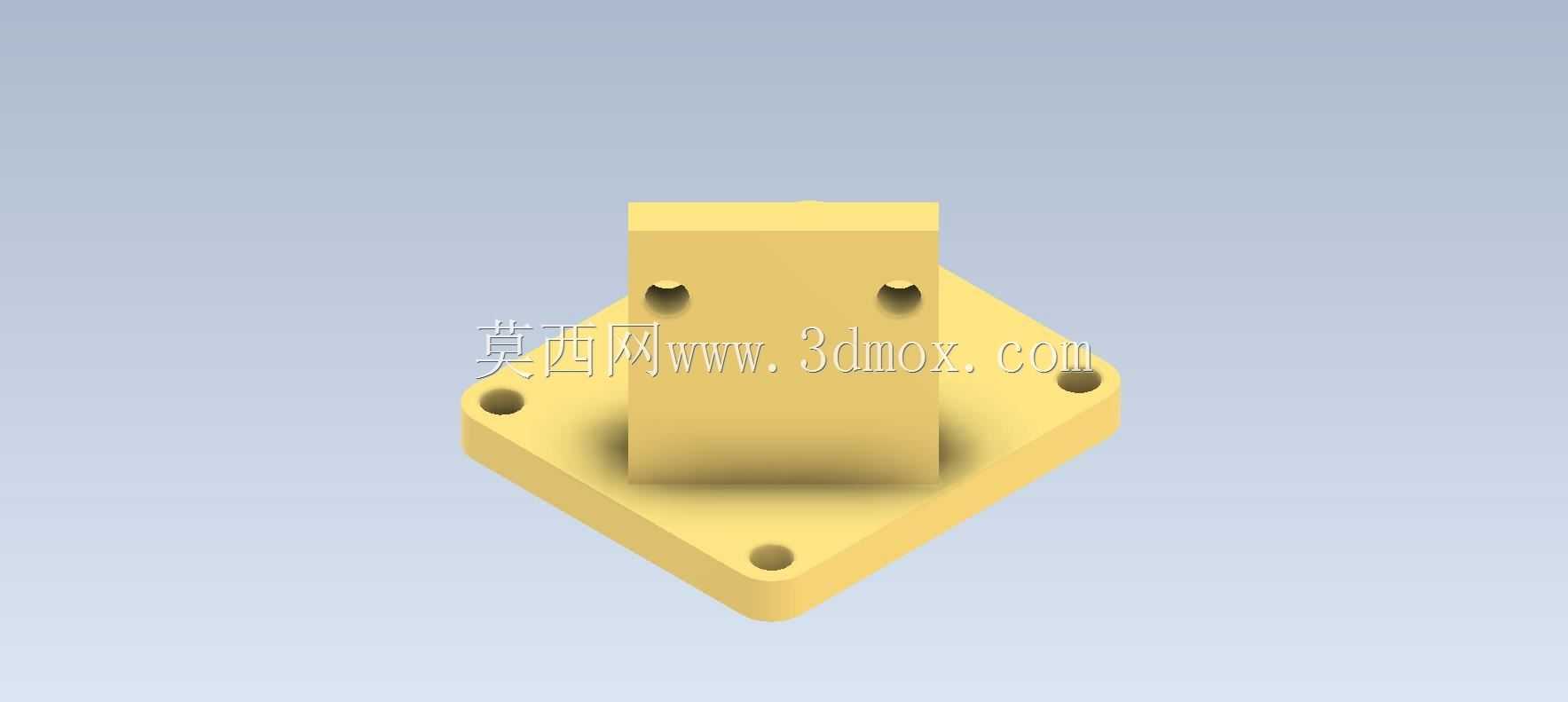 Studycadcam 3D CAD练习136 Autodesk Inventor Pro
