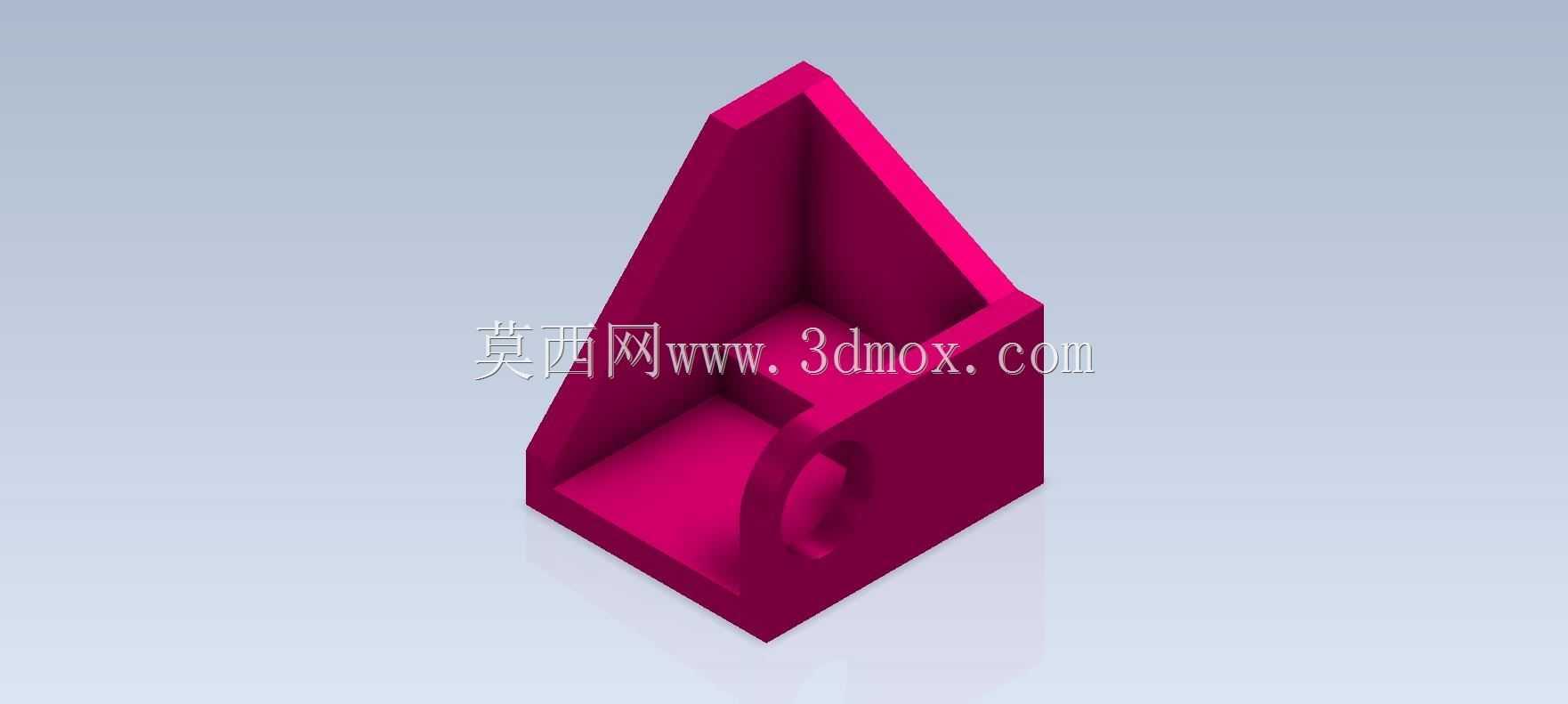 Studycadcam 3D CAD练习127/夹具框架Autodesk Inventor Pro