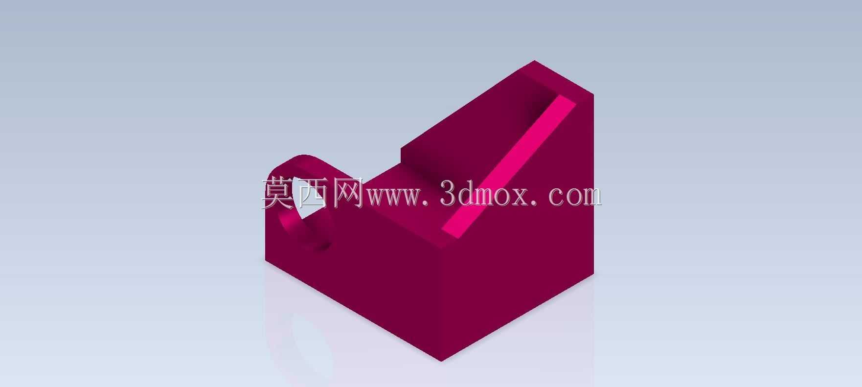 Studycadcam 3D CAD练习127/夹具框架Autodesk Inventor Pro