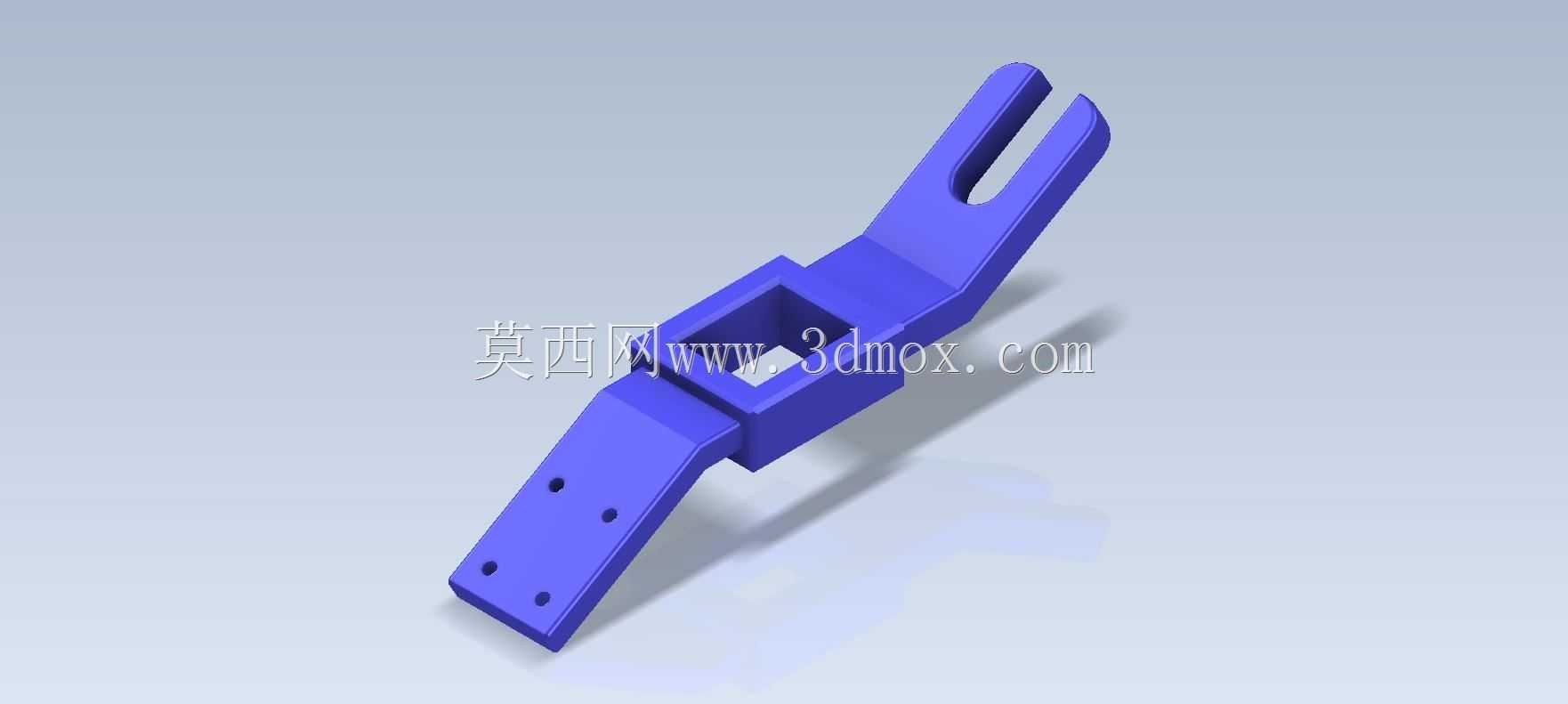 Studycadcam 3D CAD练习119/连杆Autodesk Inventor Pro