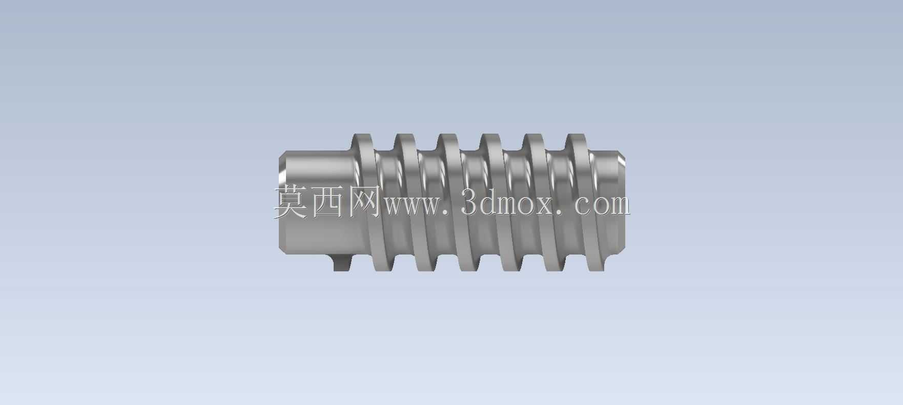 Studycadcam 3D CAD练习117/无头螺钉Autodesk Inventor Pro