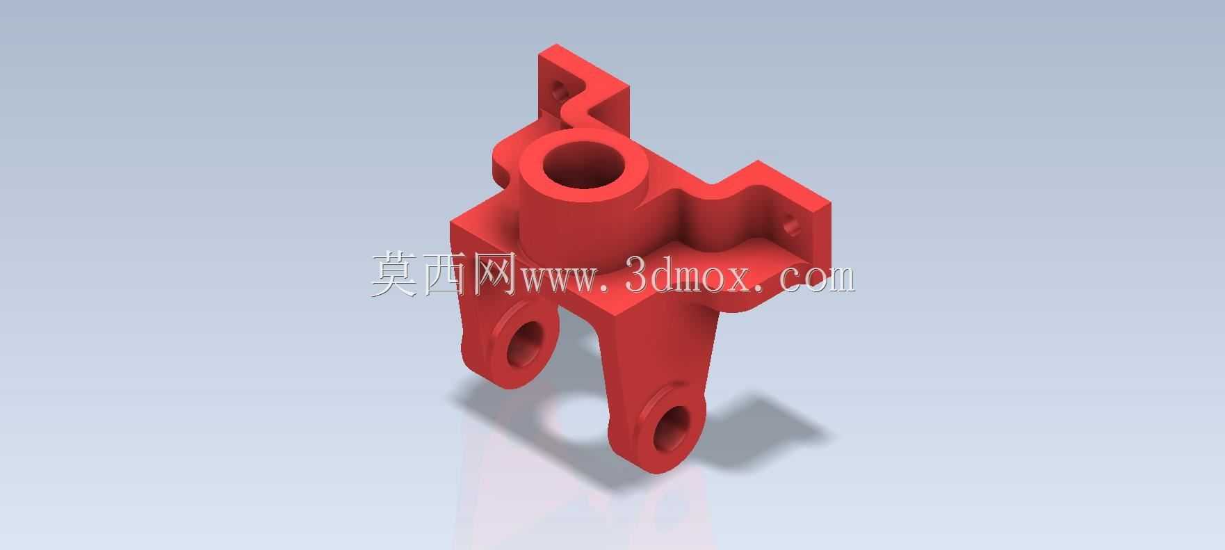 Studycadcam 3D CAD练习109/203/伞齿轮支架Autodesk Inventor Pro
