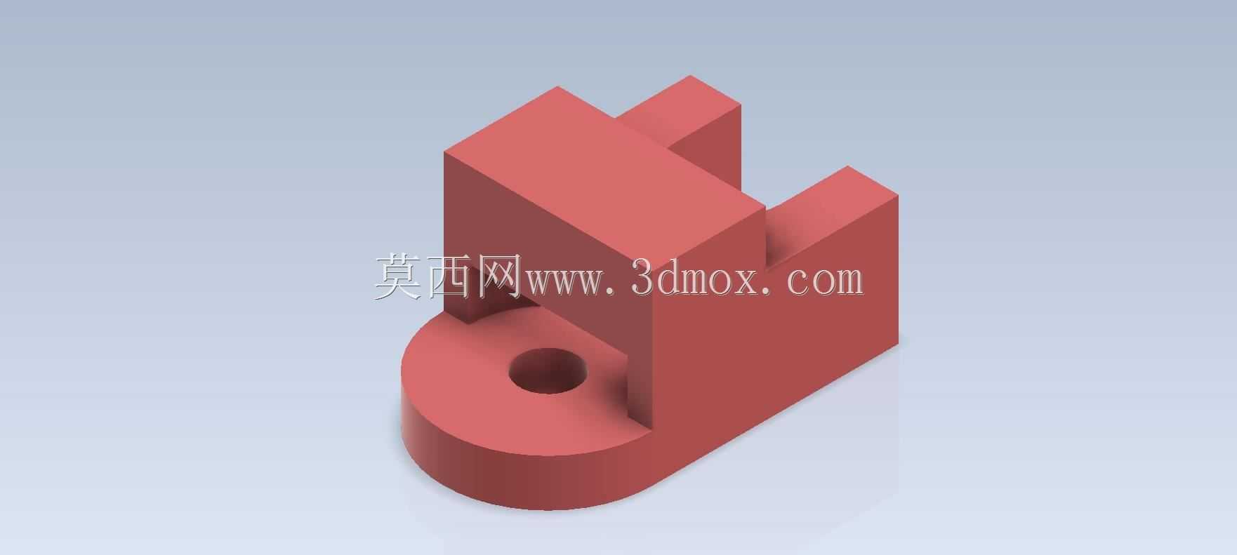 Studycadcam 3D CAD练习103 Autodesk Inventor Pro