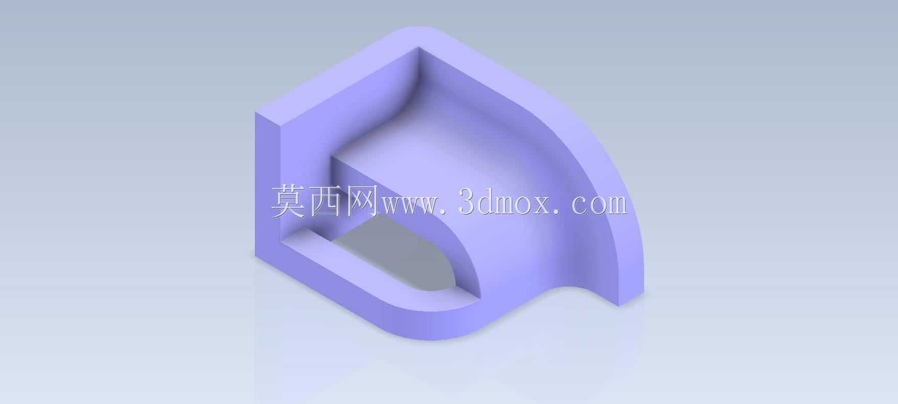 Studycadcam 3D CAD练习82/复杂零件Autodesk Inventor Pro