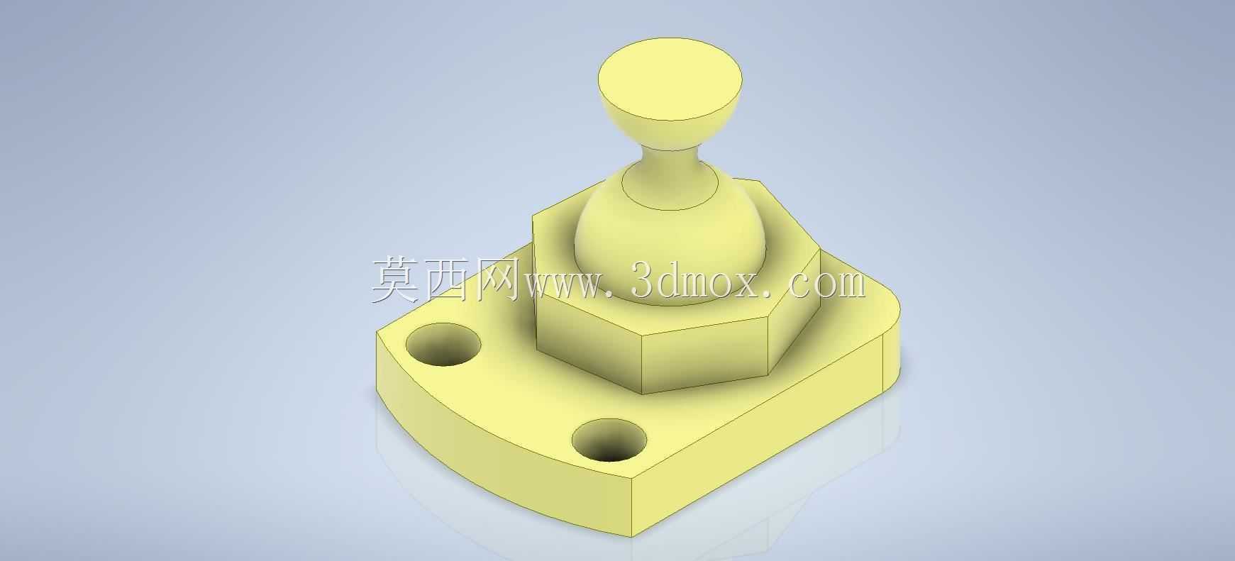 Studycadcam 3D CAD练习52 Autodesk Inventor Pro