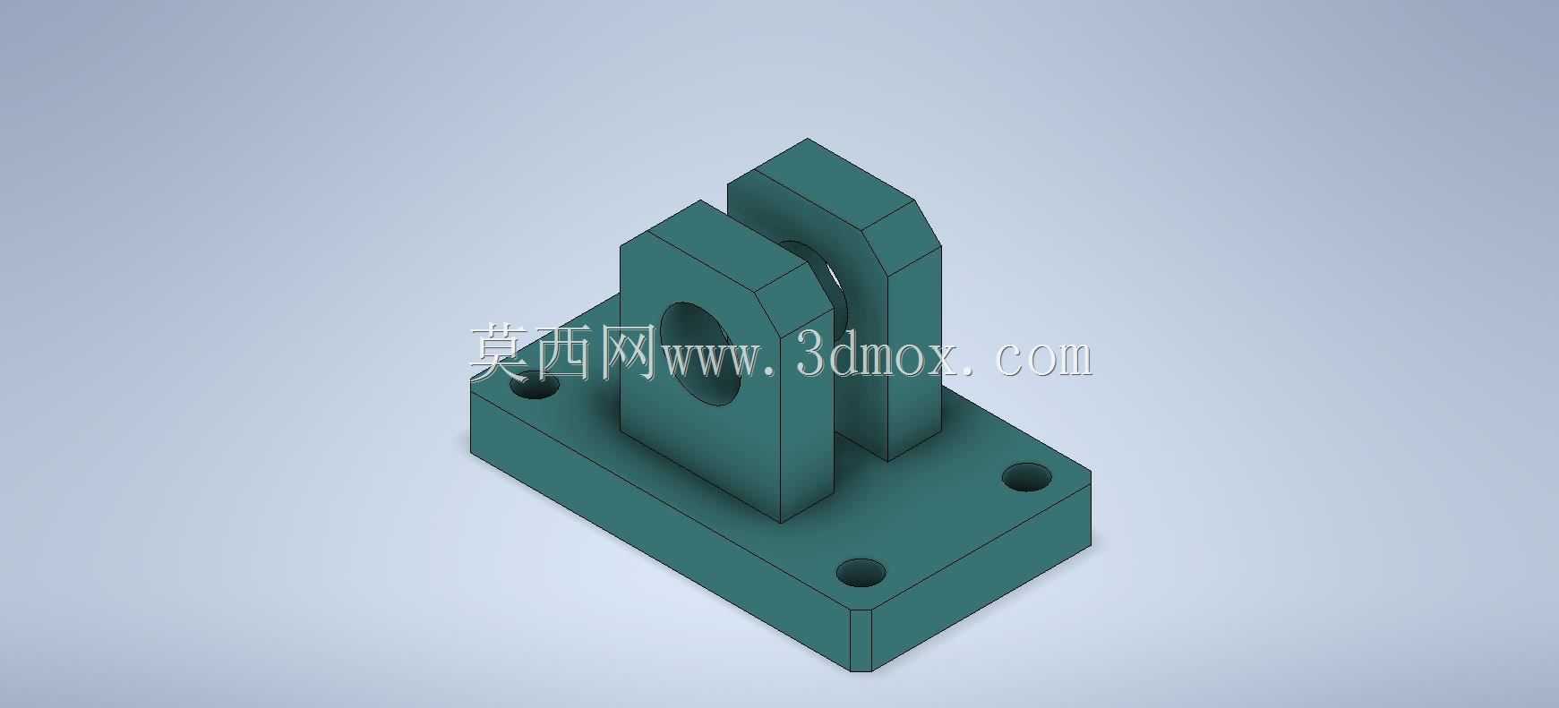 Studycadcam 3D CAD练习43 Autodesk Inventor Pro