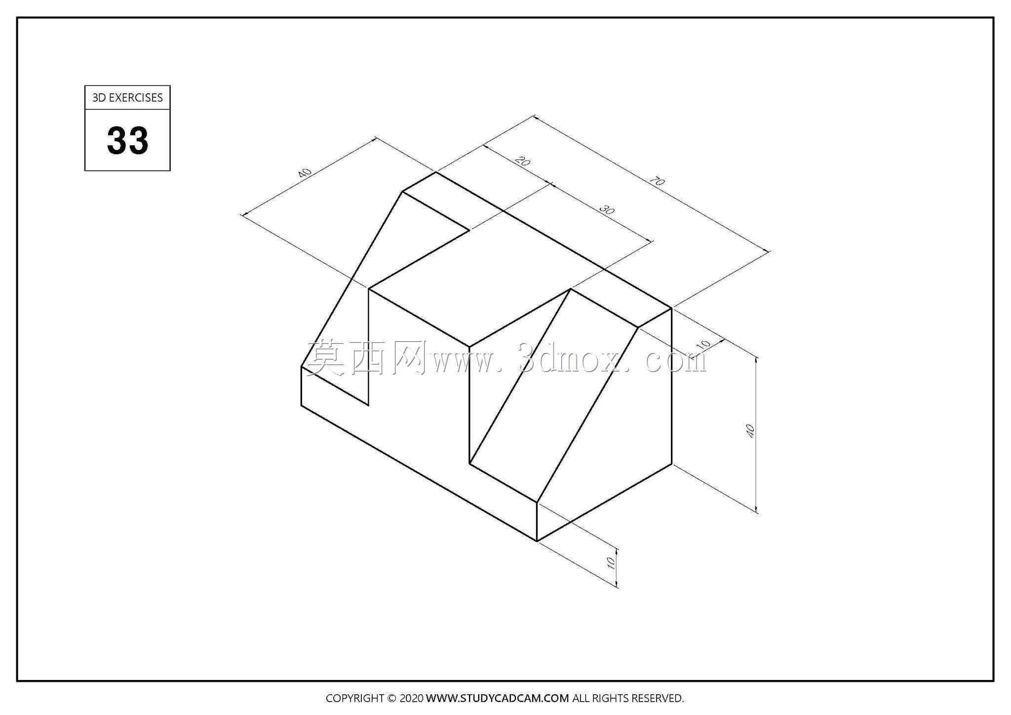 Studycadcam 3D CAD��ϰ33 Autodesk Inventor Pro