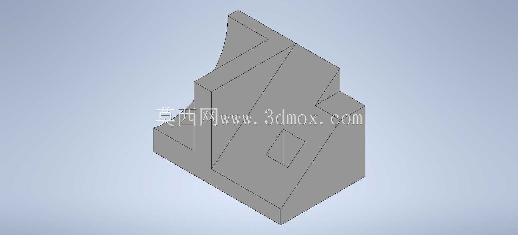 Studycadcam 3D CAD练习30 Autodesk Inventor Pro