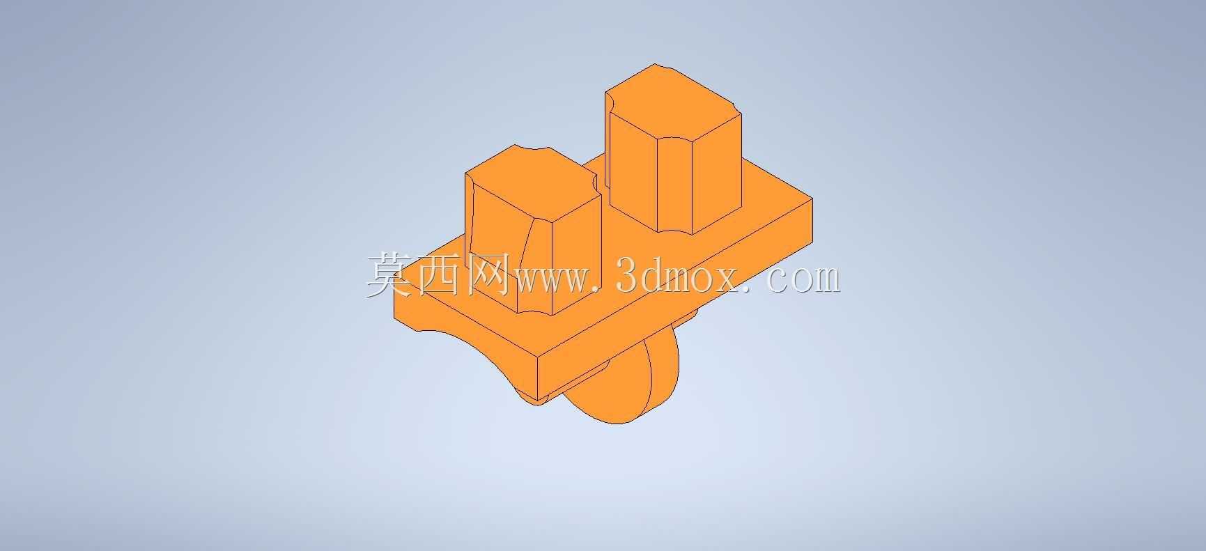 Studycadcam 3D CAD��ϰ12/lego hips Autodesk Inventor Pro/solidworks