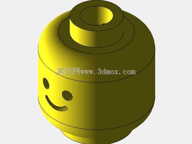 Studycadcam 3D CAD练习11 Autodesk Inventor Pro/solidworks/lego's head