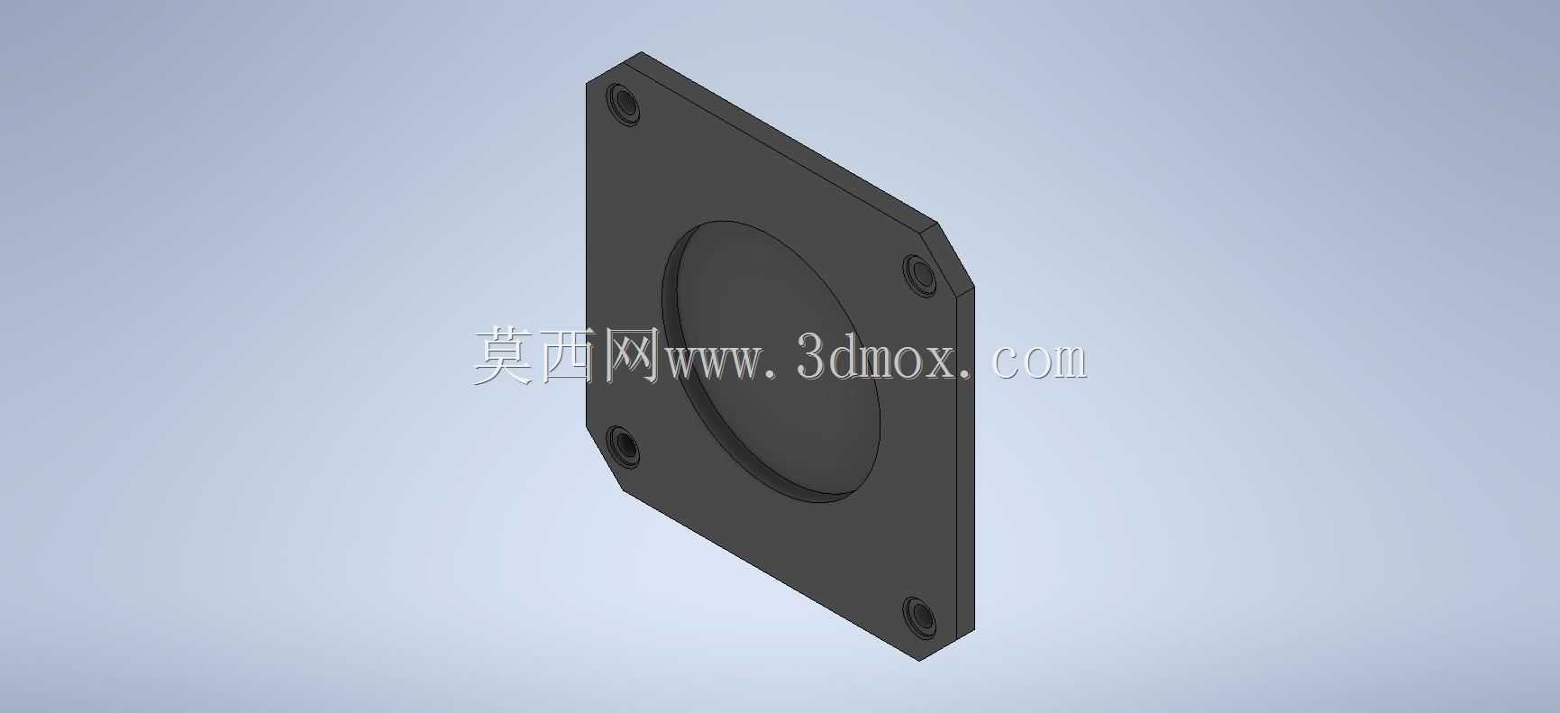 Studycadcam 3D CAD练习1 Autodesk Inventor Pro/Solidworks