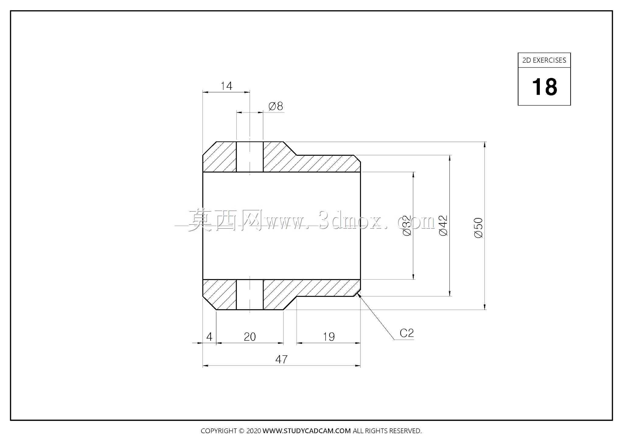 \“这是一篇大文章\”所有3D和2D到3D CAD练习