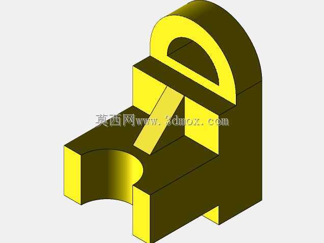 3D CAD基本练习8 fast piece/pieza rápida16 Autodesk Inventor Pro