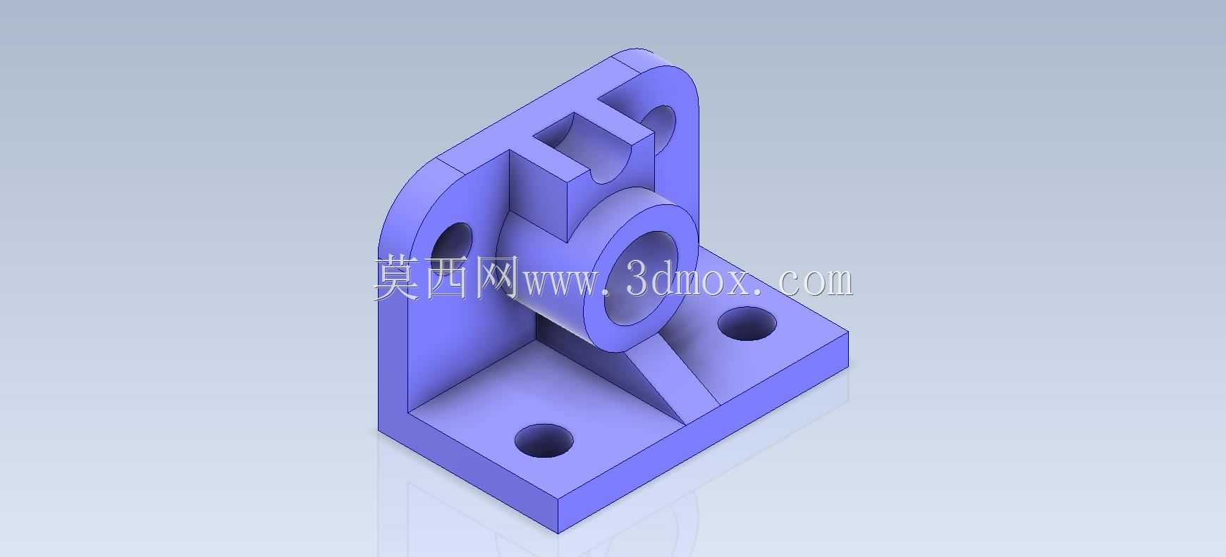 3D CAD基本练习8 fast piece/pieza rápida 9 Autodesk Inventor Pro