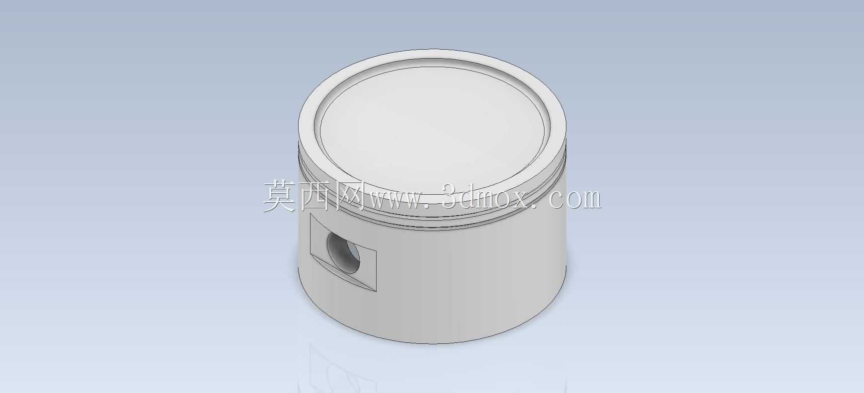 CADEXERCISE 3D CAD练习258/活塞Autodesk Inventor Pro