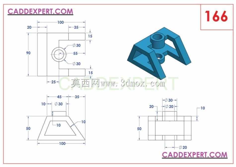 caddexpert CAD 3D��ϰ166 Autodesk Inventor Pro