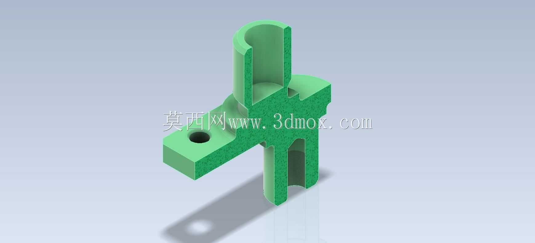 CAD轴支架/Soport de eje Prismacad。它是Autodesk Inventor Pro