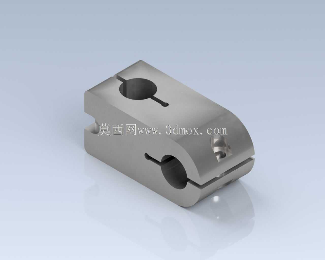 Studycadcam 3D CAD练习584/可调连接器/可调连接器Autodesk Inventor Pro