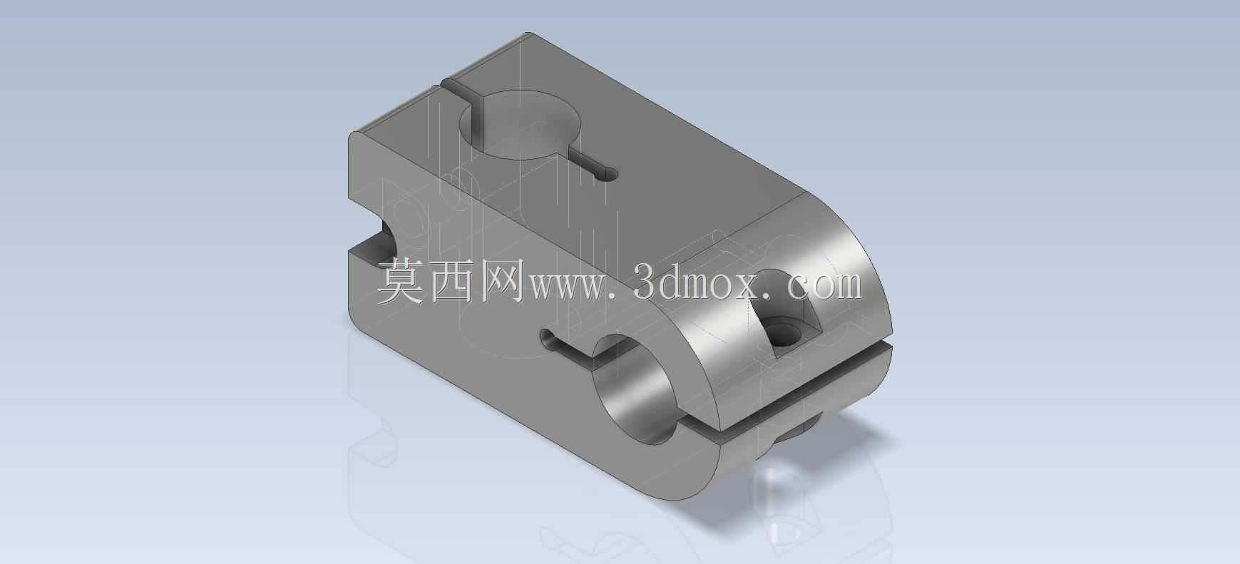 Studycadcam 3D CAD练习584/可调连接器/可调连接器Autodesk Inventor Pro