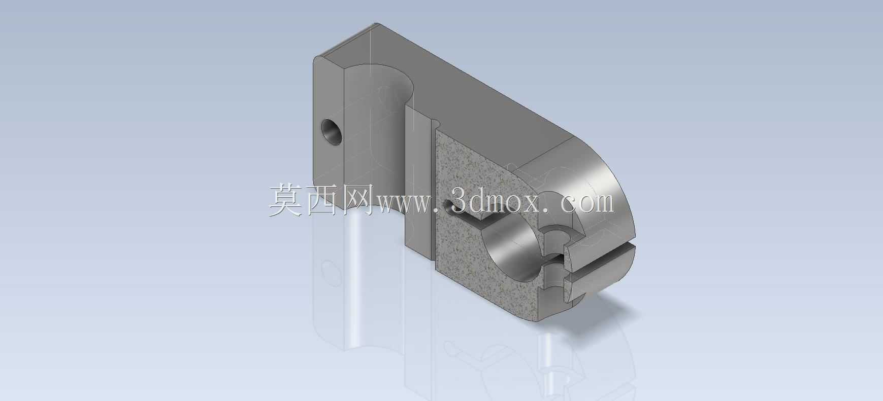 Studycadcam 3D CAD练习584/可调连接器/可调连接器Autodesk Inventor Pro