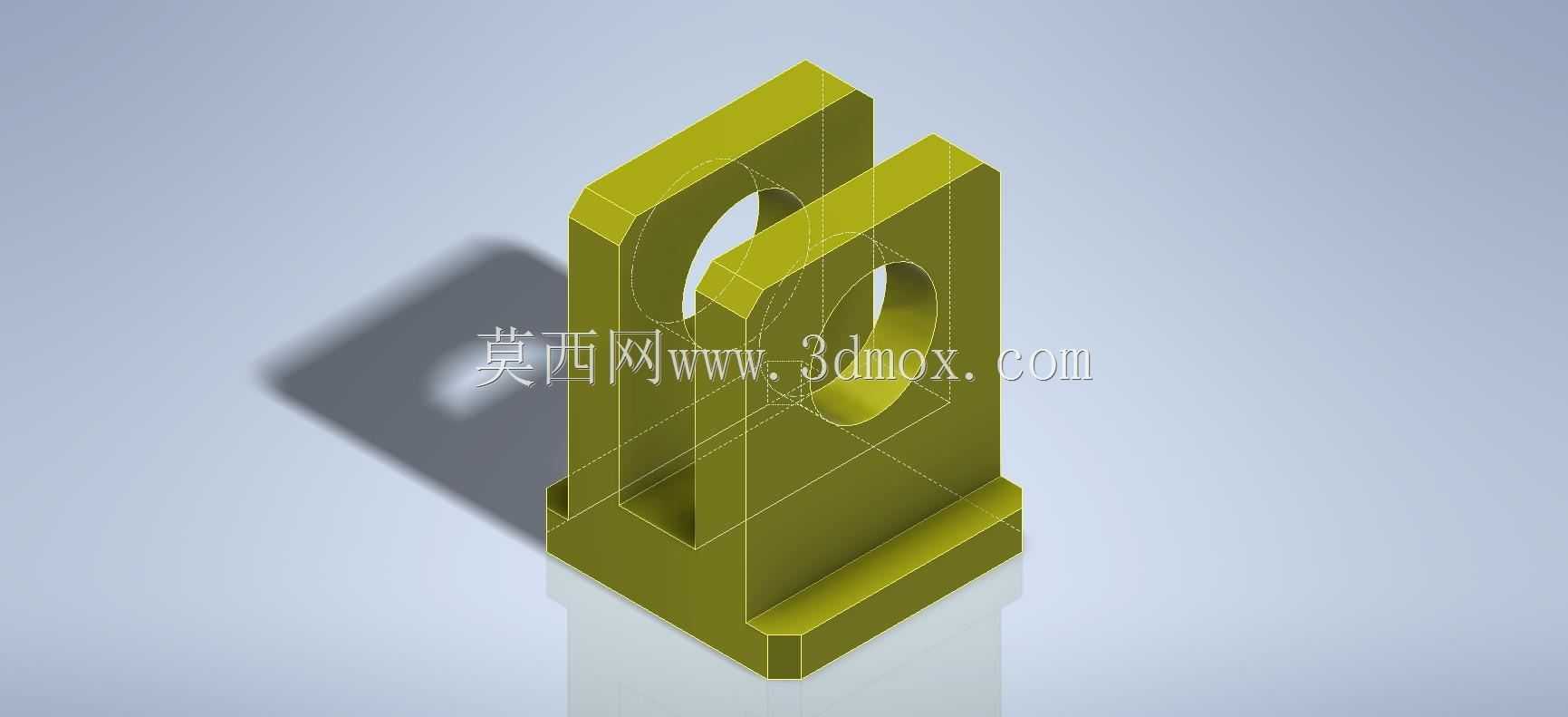 Studycadcam 3D CAD练习18 Autodesk Inventor Pro