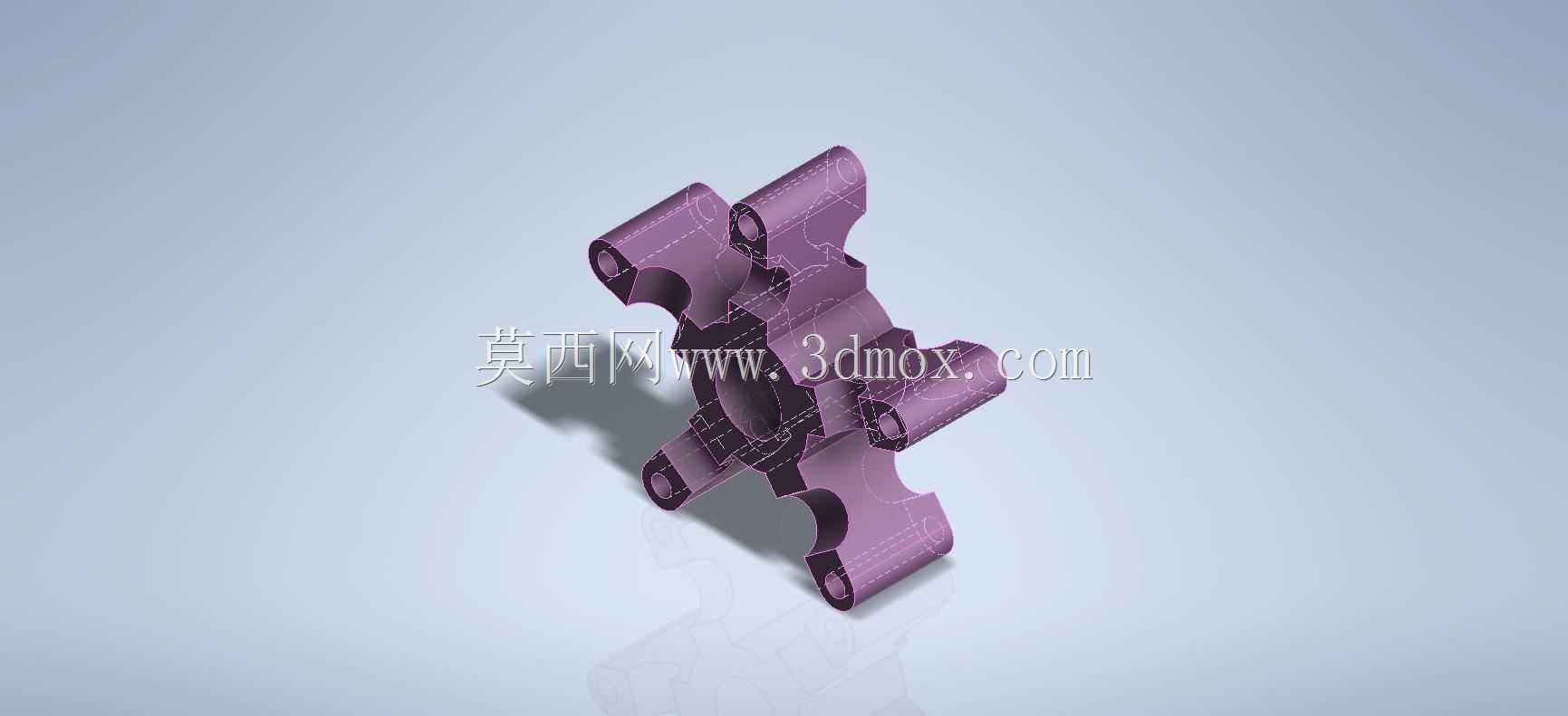 caddexpert CAD 3D练习306 Autodesk Inventor Pro
